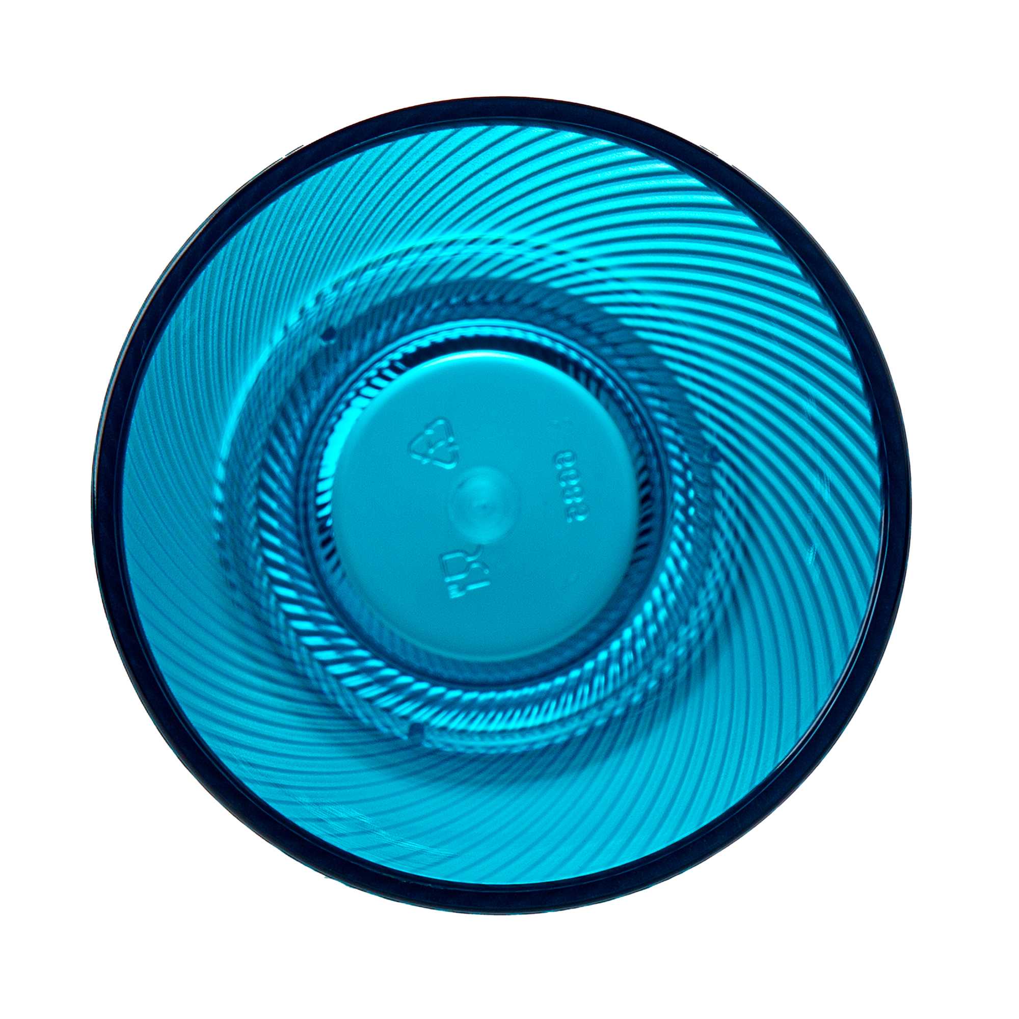 Bev Tek 14 oz Blue SAN Plastic Tumbler - 6 count box