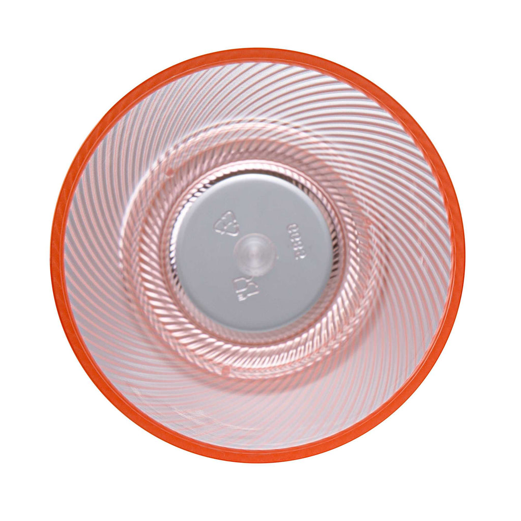 Bev Tek 14 oz Pink SAN Plastic Tumbler - 6 count box