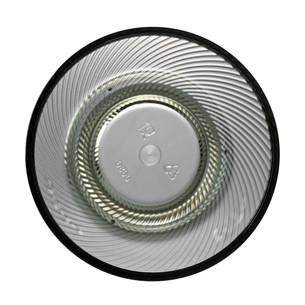 Bev Tek 16 oz Gray SAN Plastic Tumbler - 6 count box