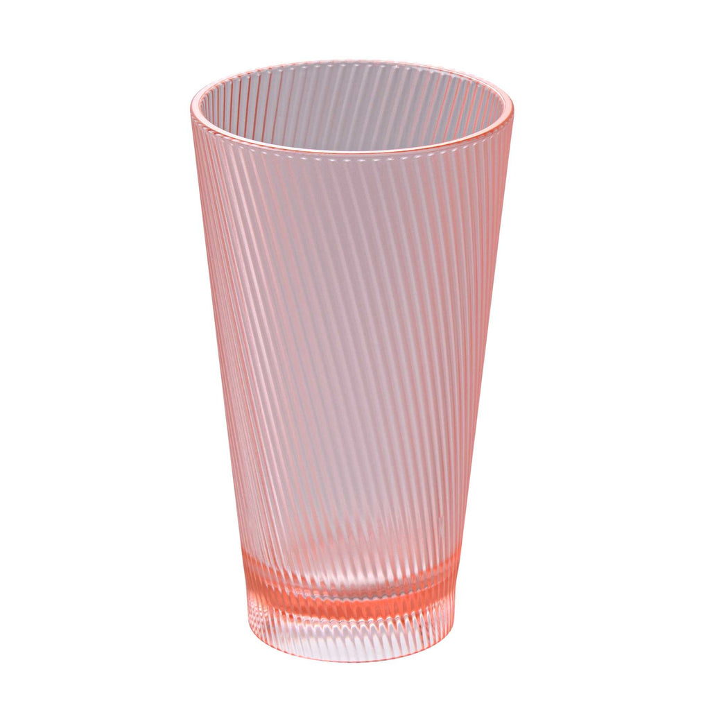 Bev Tek 16 oz Pink SAN Plastic Tumbler - 48 count box