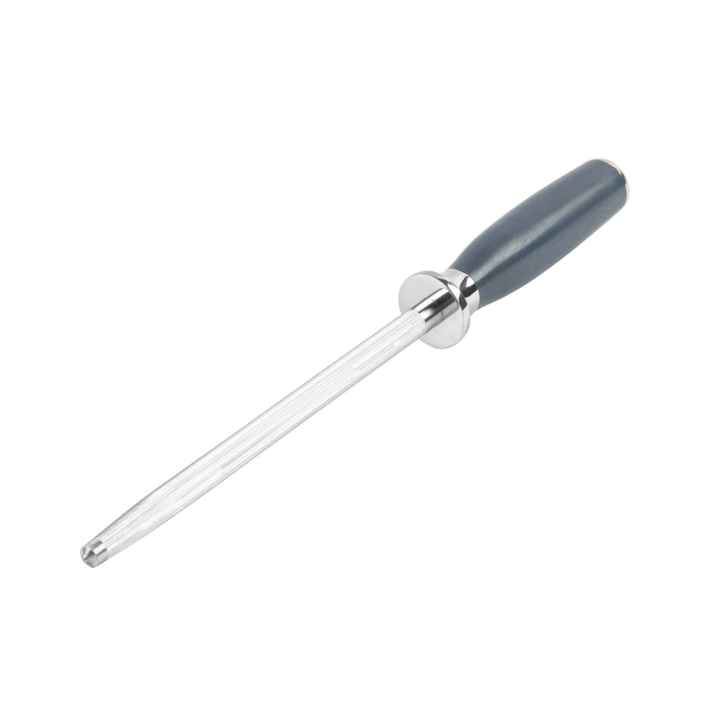 Met Lux Silver and Blue Steel 8" Honing Knife Tool - 1 count box