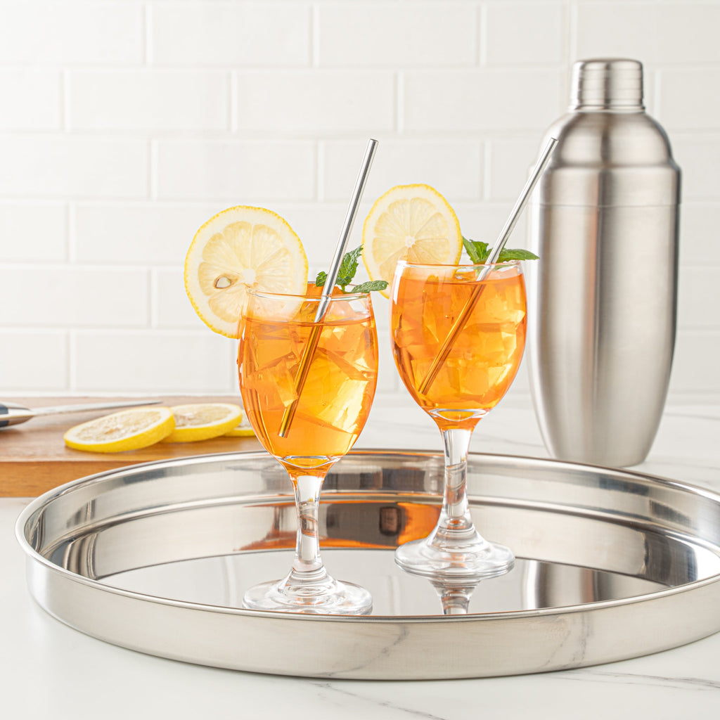 Bar Lux Stainless Steel Straw - 5" - 2 count box