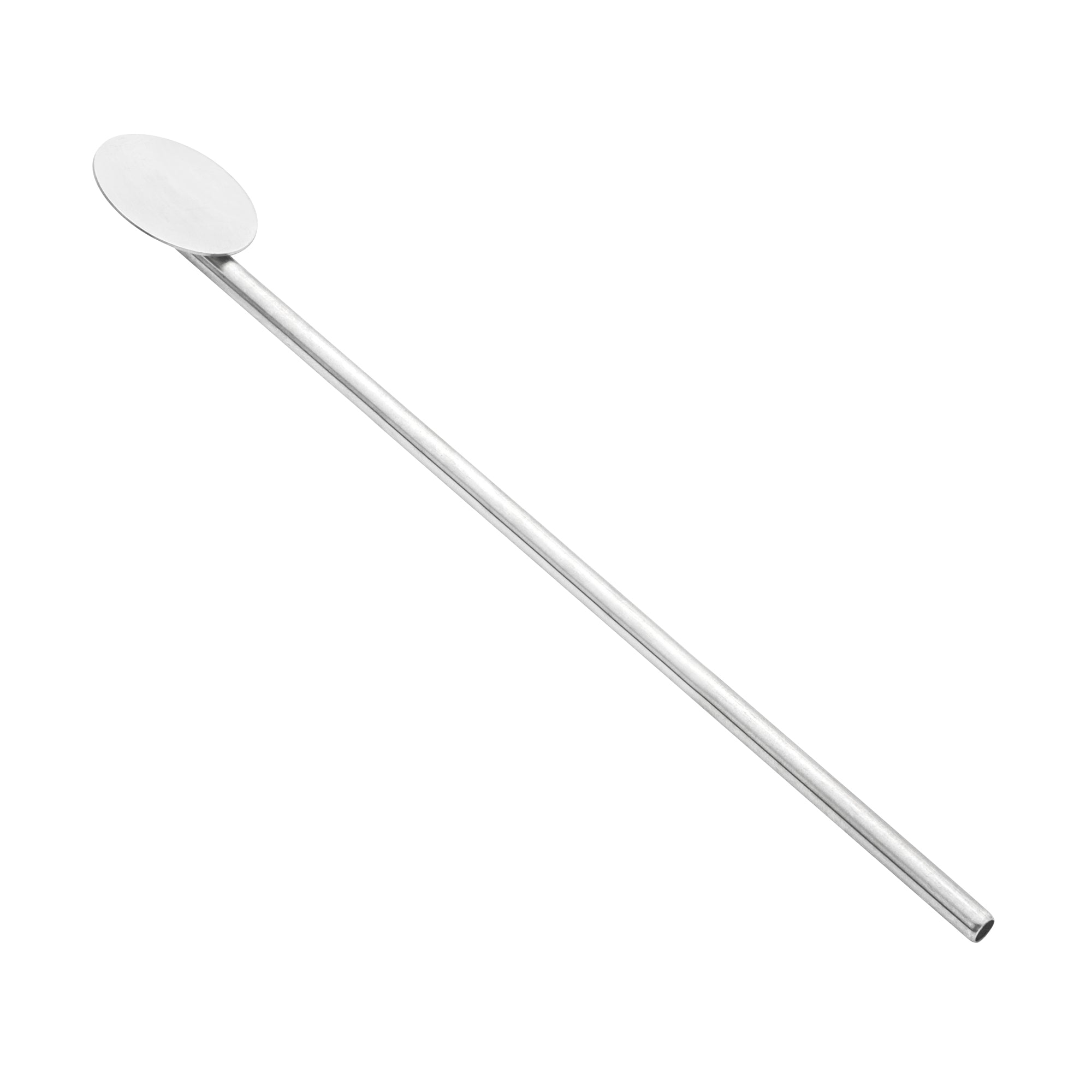 Bar Lux Stainless Steel Julep Spoon Straw - 7 1/2" - 2 count box