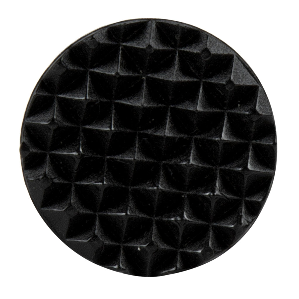 Bar Lux Black Plastic Cocktail Muddler - Tenderizer Head - 8 1/4" x 1" x 1" - 1 count box