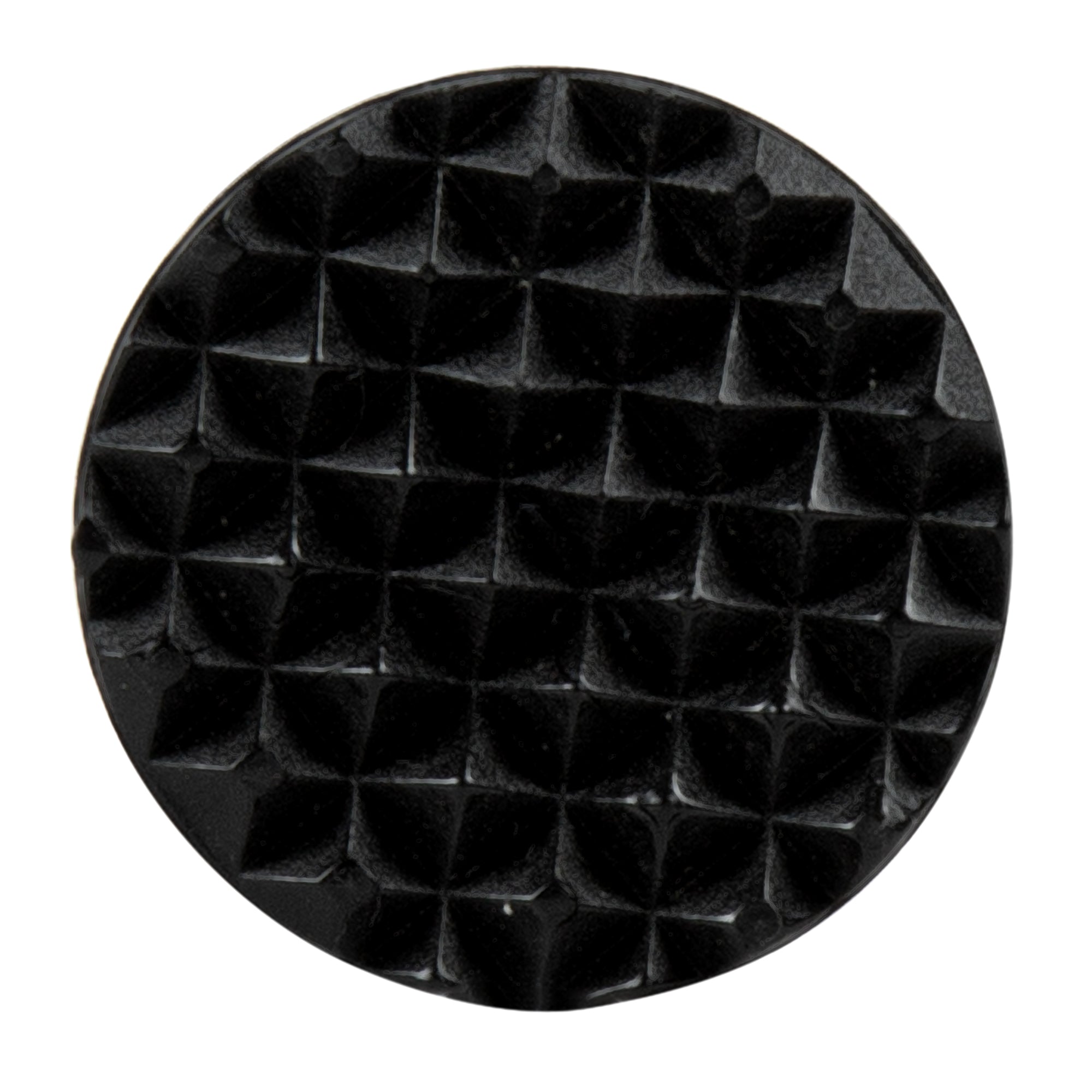 Bar Lux Black Plastic Cocktail Muddler - Tenderizer Head - 8 1/4" x 1" x 1" - 1 count box