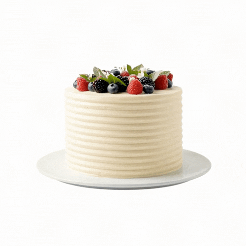 Pastry Tek 4-Pattern Metal Cake Scraper and Icing Comb with Wave and Wide Tooth Edge - 4.8" x 3.8" - 1 count box