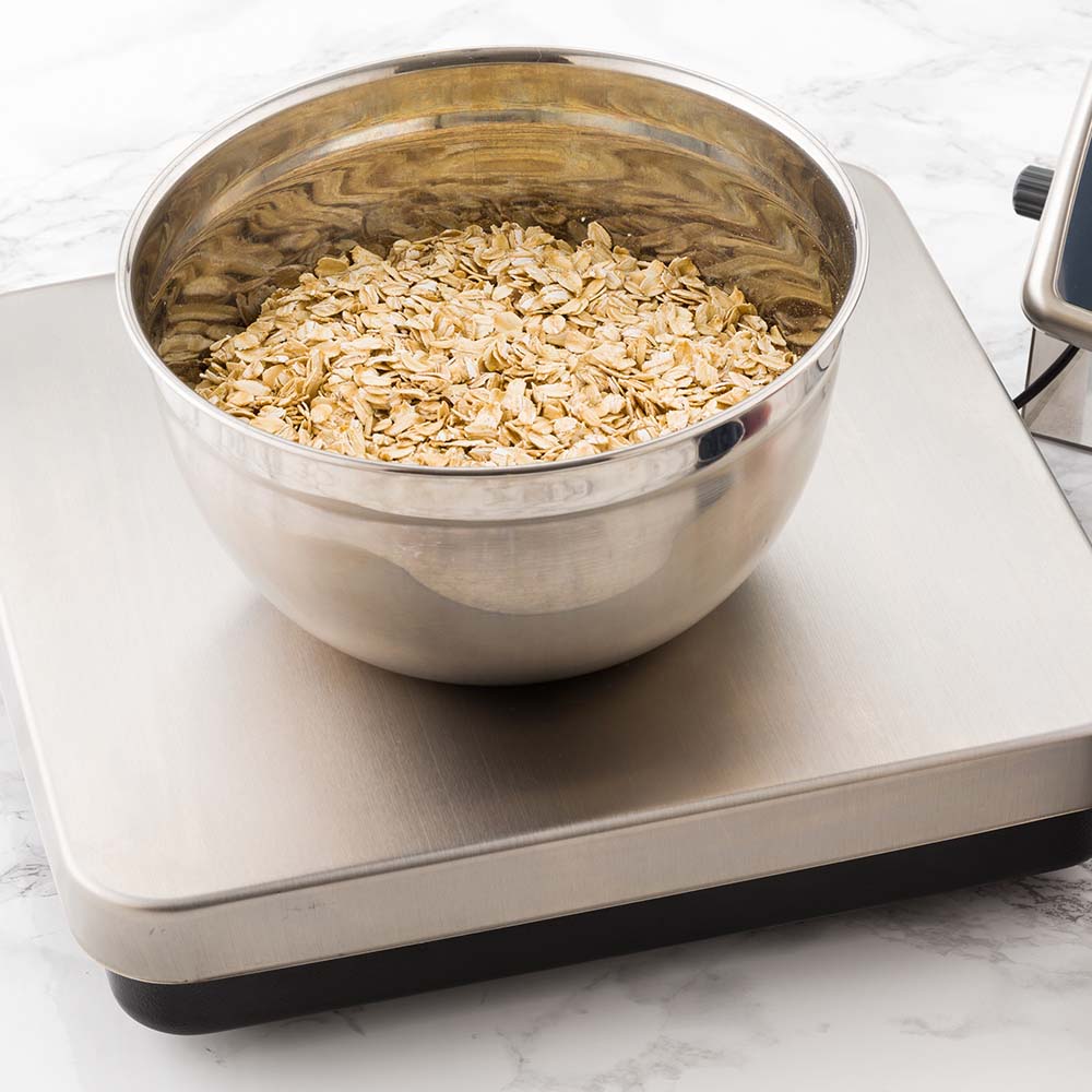 Met Lux 60 lb Digital Receiving Scale - with 12" x 12 1/2" Platform - 1 count box