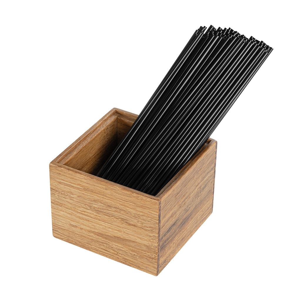 Eco Display Natural Bamboo Condiment Rack Box - 4" x 4" x 3 1/4" - 1 count box