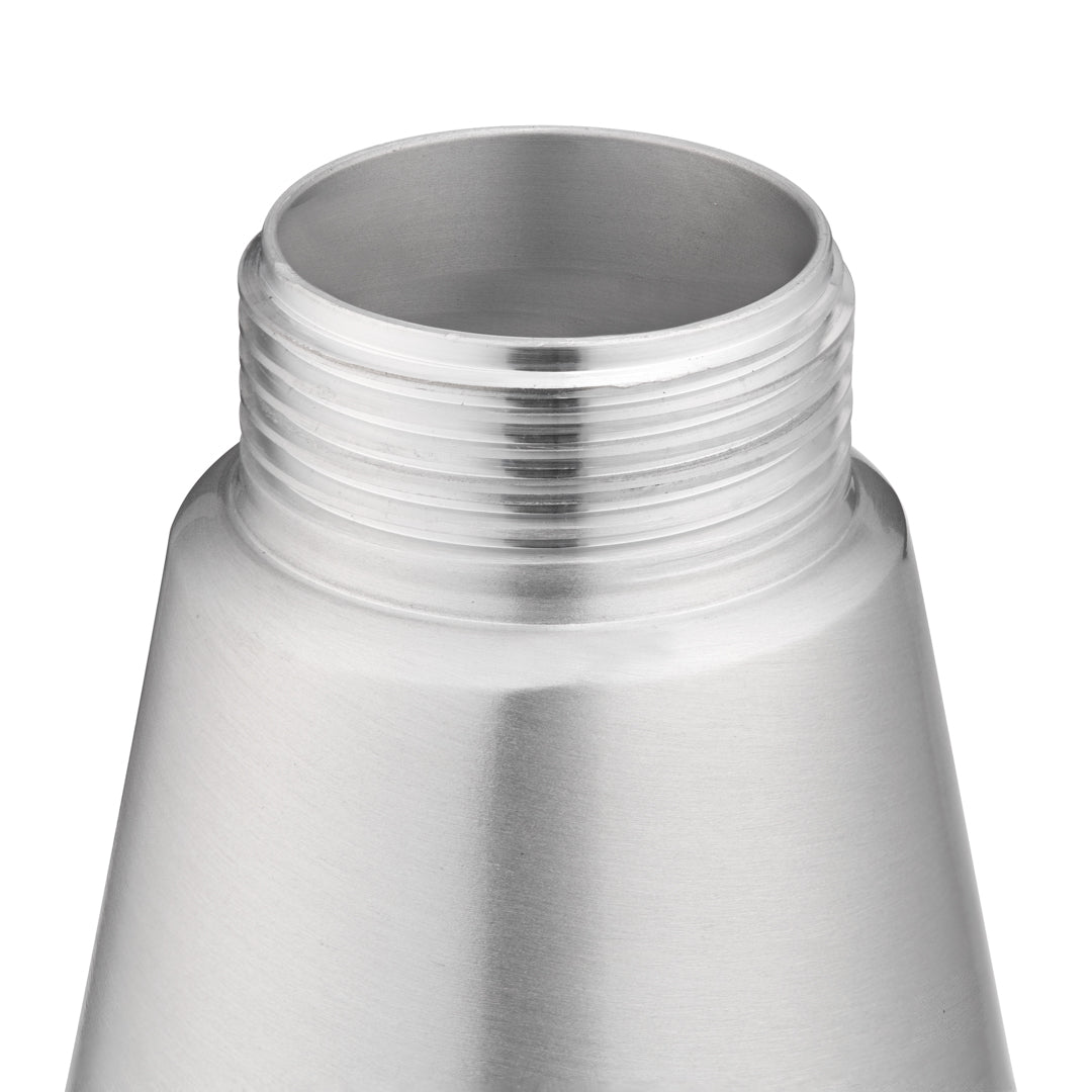 Whip Tek 1L Aluminum Whipped Cream Dispenser - with 3 Plastic Decorator Tips - 1 count box