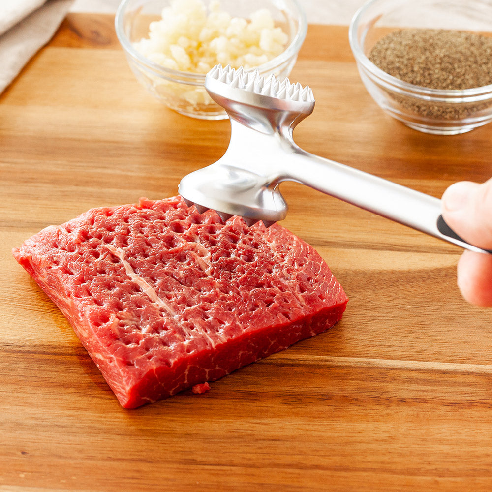 Met Lux Professional Meat Tenderizer - 1 1/2" x 1 1/2" - 1 count box