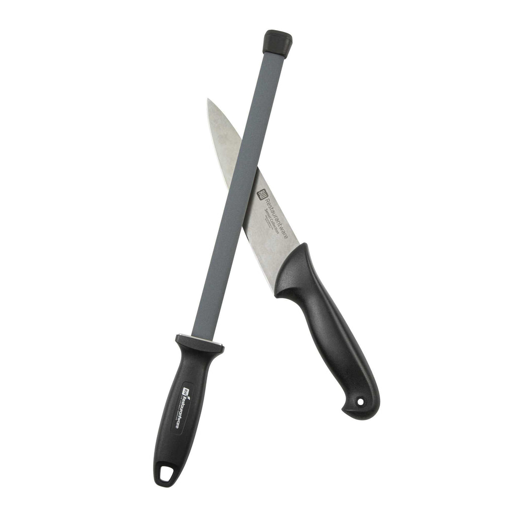 Met Lux Black Ceramic Sharpening / Honing Steel - 17 1/2" - 1 count box