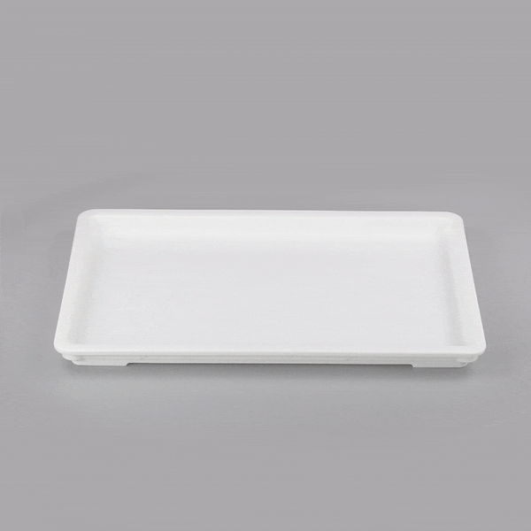 Pizzaly White Plastic Lid - Fits Pizza Dough Proofing Box - 1 count box