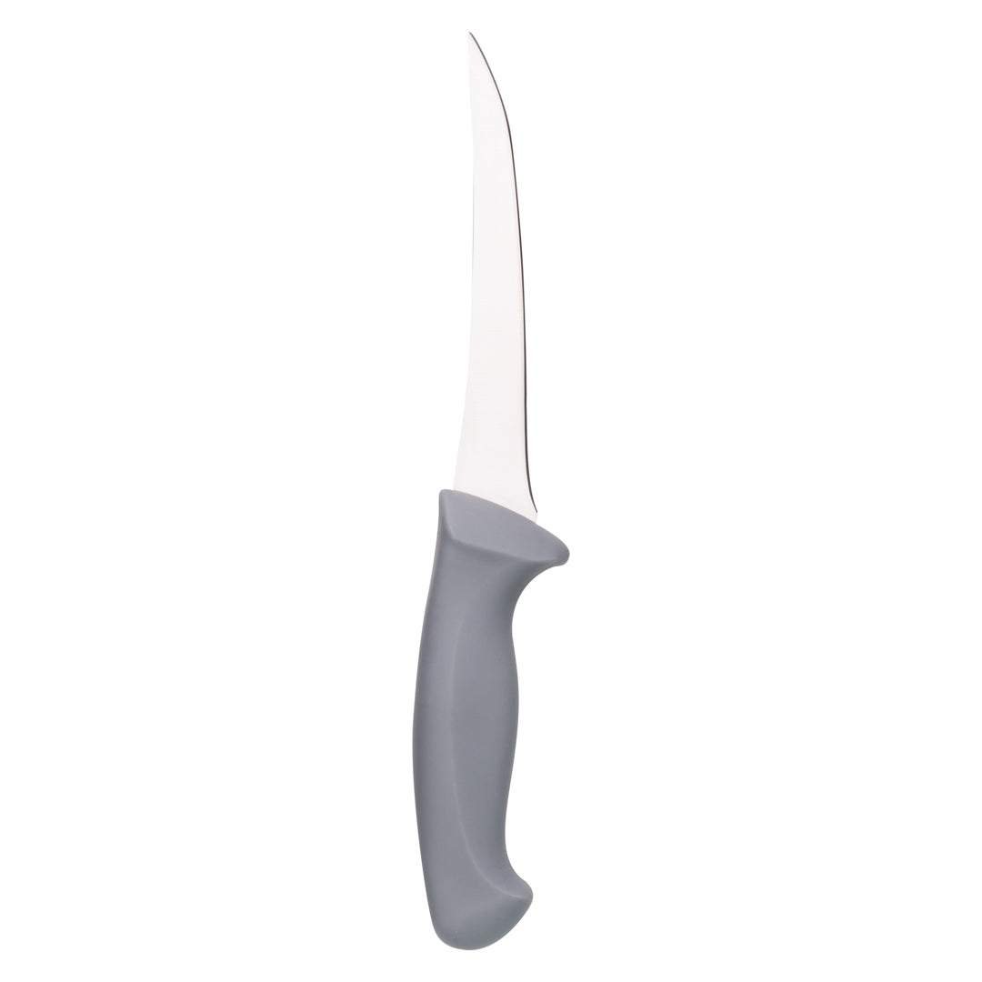 Comfy Grip Gray Stainless Steel 6" Boning Knife - 1 count box
