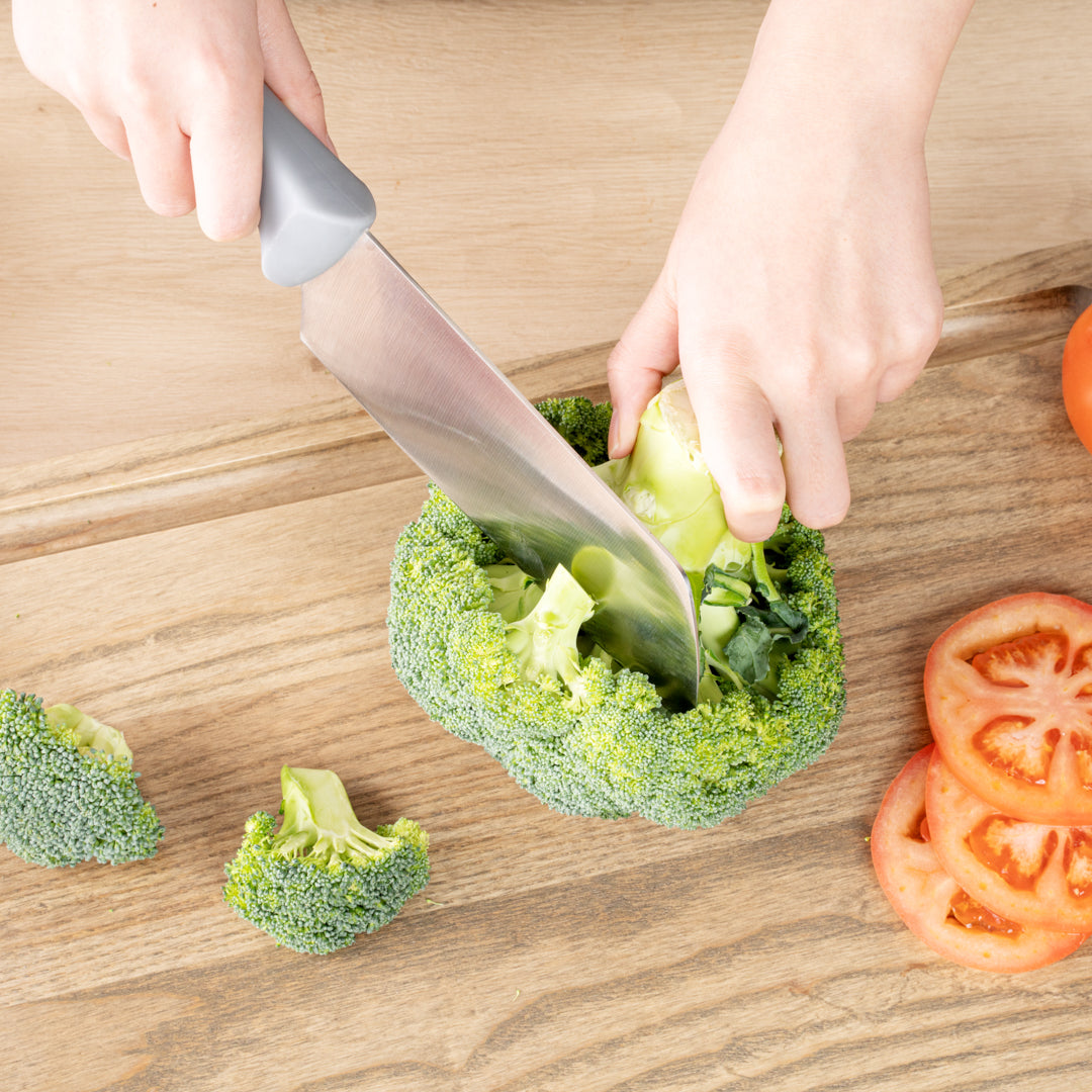 Comfy Grip Gray Stainless Steel 6.5" Vegetable Knife - 1 count box