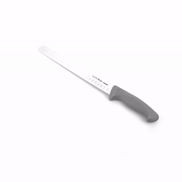 Comfy Grip Gray Stainless Steel 8" Carving Knife - 1 count box