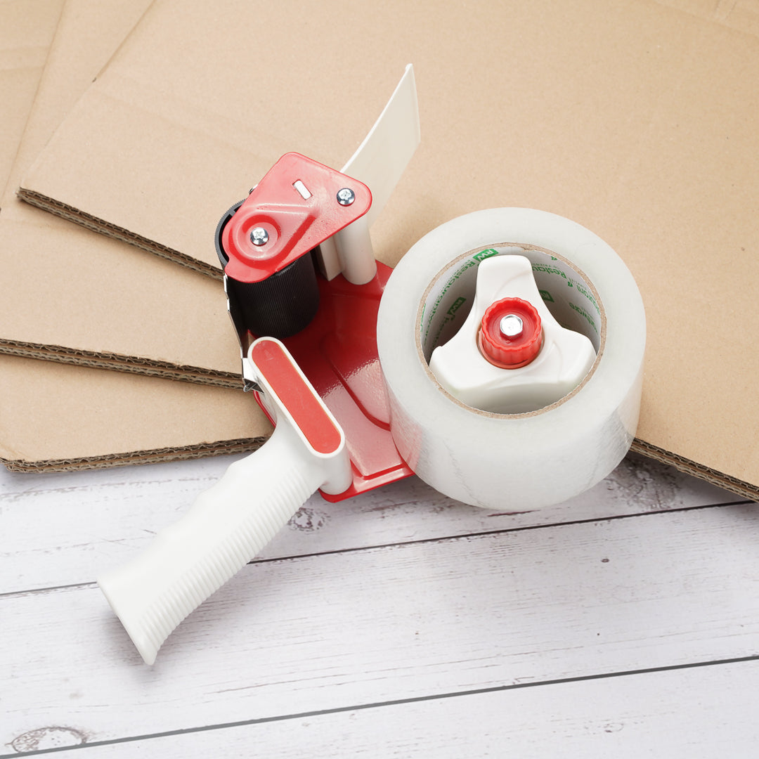 Handy Tek Red Tape Dispenser Gun - 3" - 1 count box