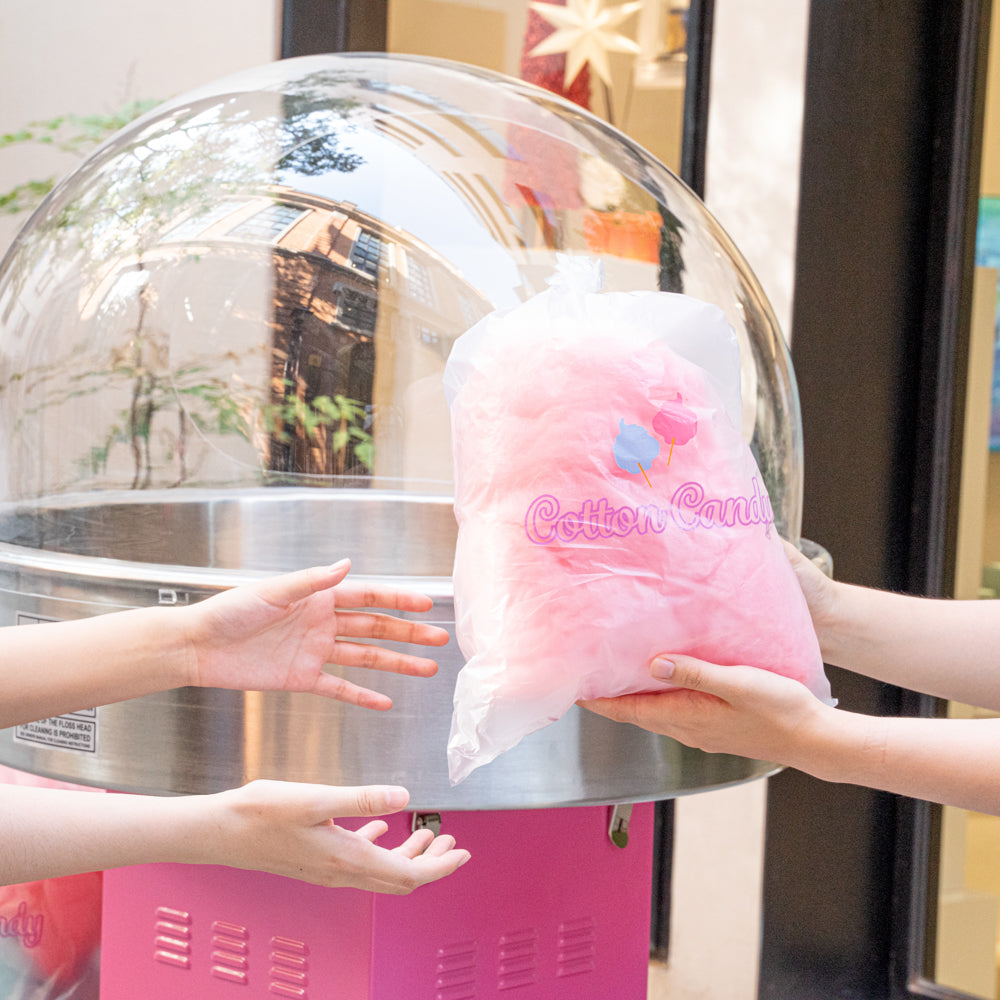 Hi Tek Clear Acrylic Bubble Cover Shield - fits 28" Cotton Candy Machine - 1 count box