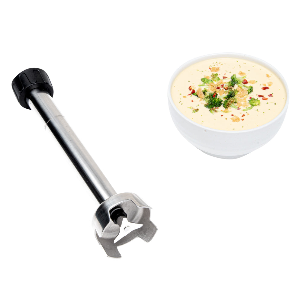 Hi Tek Stainless Steel Blending Shaft - Fits Variable Speed Immersion Blender - 14" - 1 count box