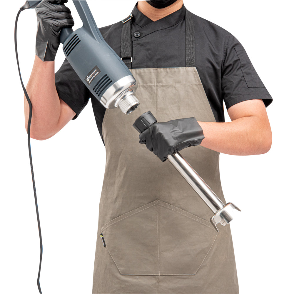 Hi Tek Stainless Steel Blending Shaft - Fits Variable Speed Immersion Blender - 14" - 1 count box