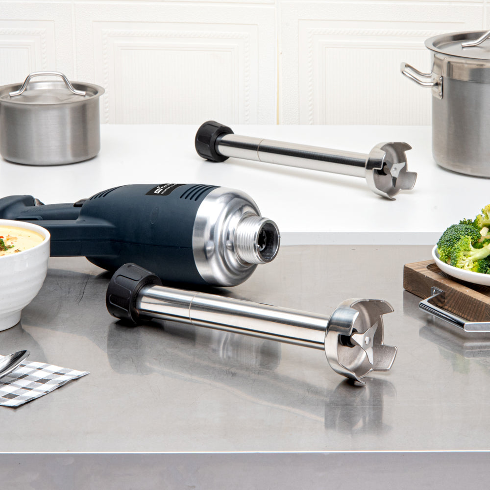 Hi Tek Stainless Steel Blending Shaft - Fits Variable Speed Immersion Blender - 14" - 1 count box