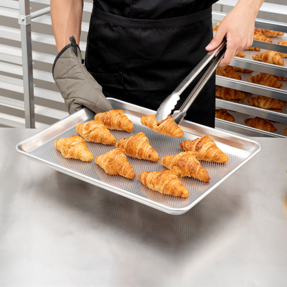 Met Lux Aluminum Half Size Baking Sheet - Perforated - 18" x 13" - 1 count box