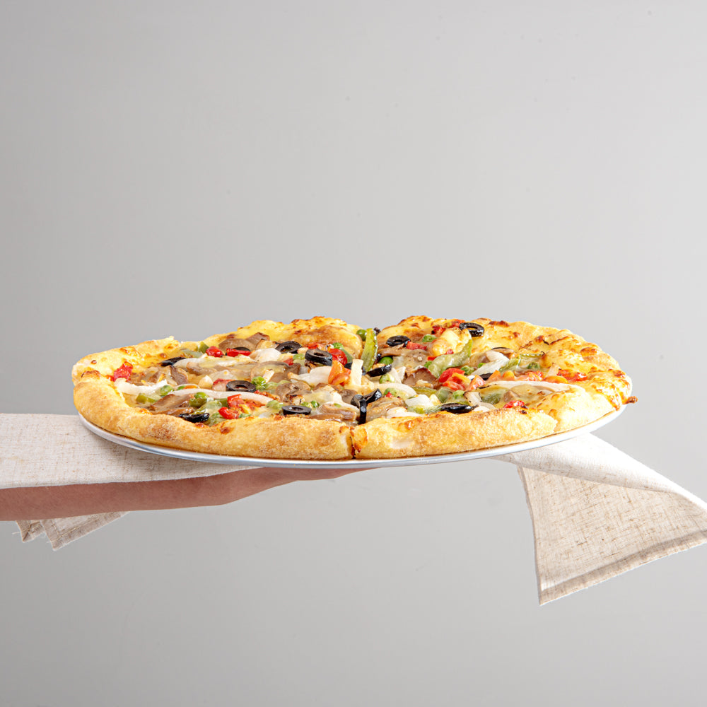 Met Lux Heavy-Duty Coupe Pizza Pan - 12" - 1 count box