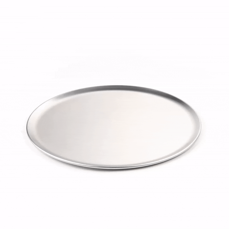Met Lux Heavy-Duty Coupe Pizza Pan - 12" - 1 count box