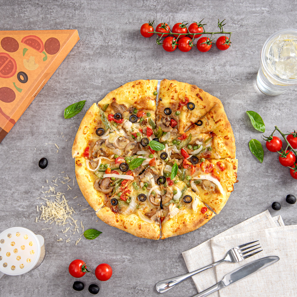 Met Lux Heavy-Duty Coupe Pizza Pan - 12" - 1 count box