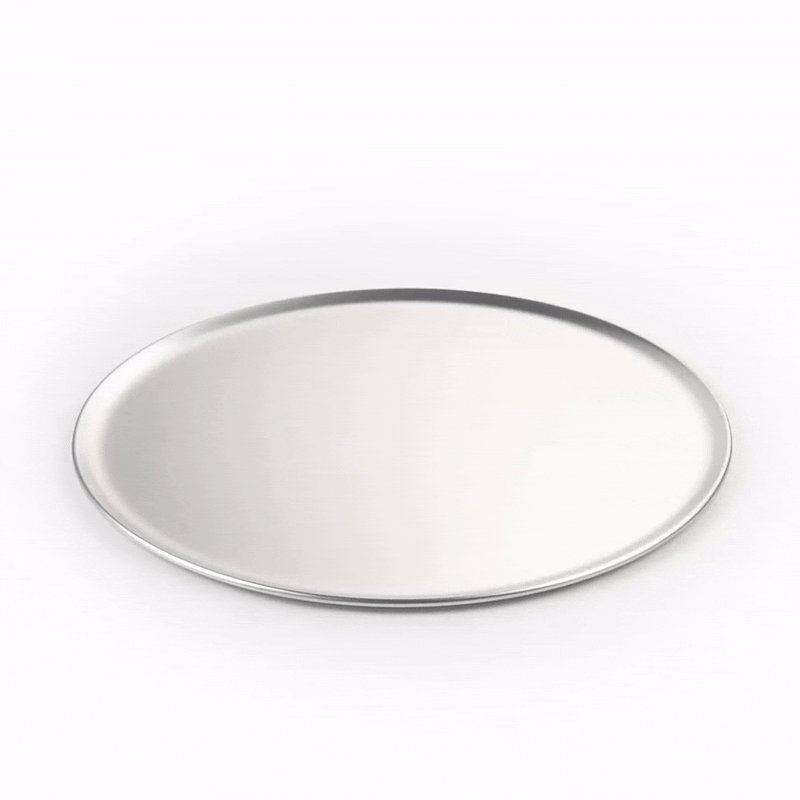 Met Lux Heavy-Duty Coupe Pizza Pan - 16" - 1 count box