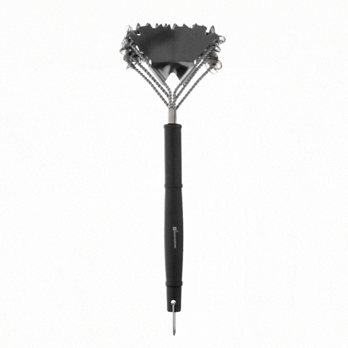 Met Lux Grill Brush / Scraper - Bristle Free - 16" - 1 count box