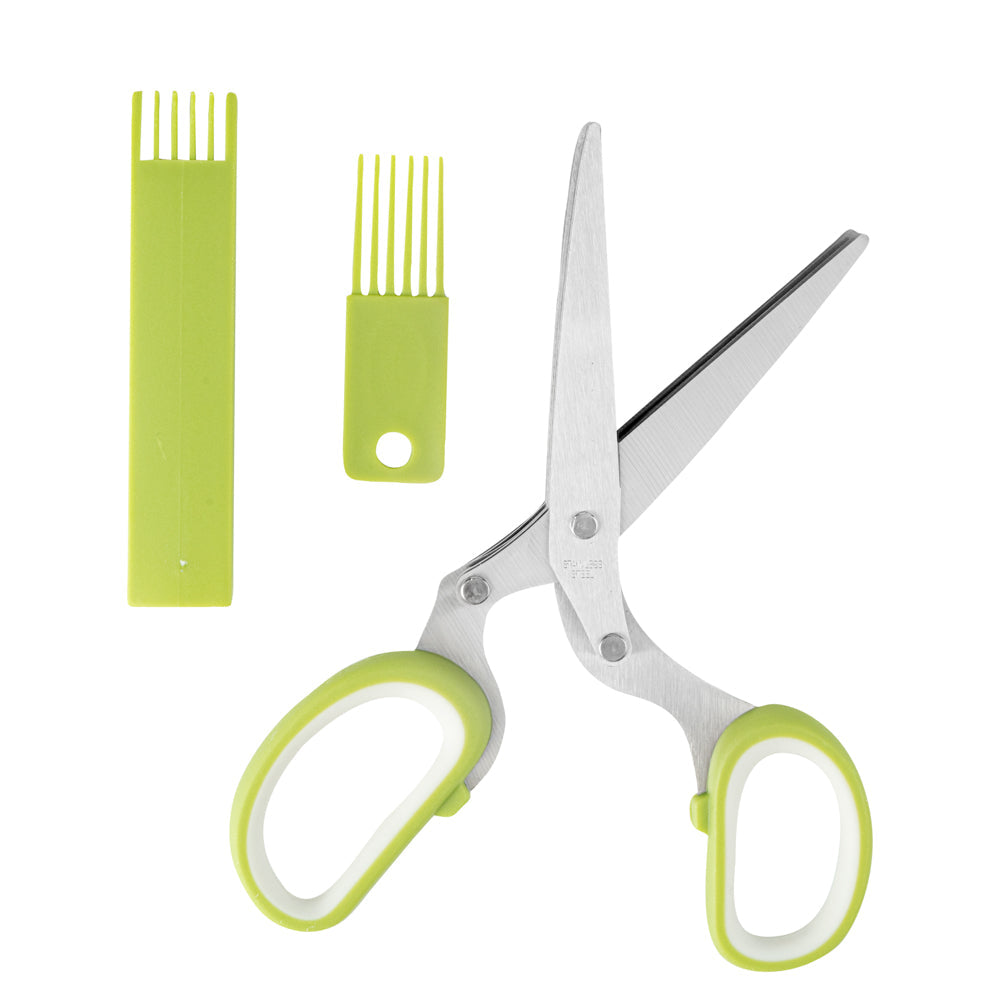 Met Lux Herb Scissors - with 5 Blades - 7 1/2" - 1 count box