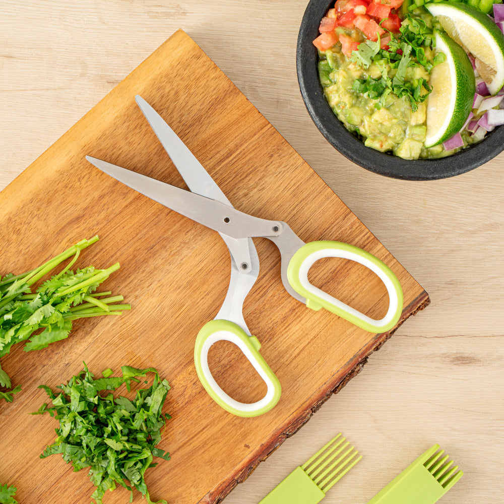Met Lux Herb Scissors - with 5 Blades - 7 1/2" - 1 count box
