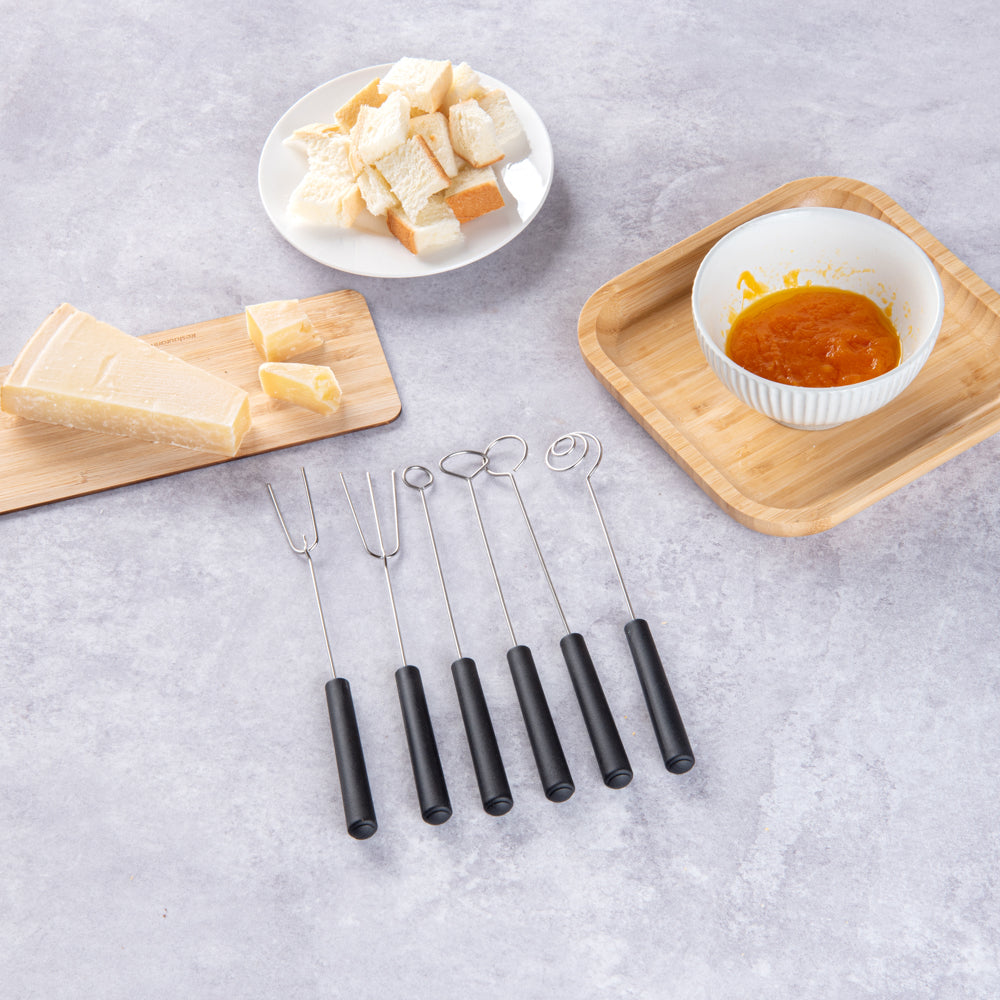 Met Lux Stainless Steel 6-Piece Dipping Fork Set - 1 count box