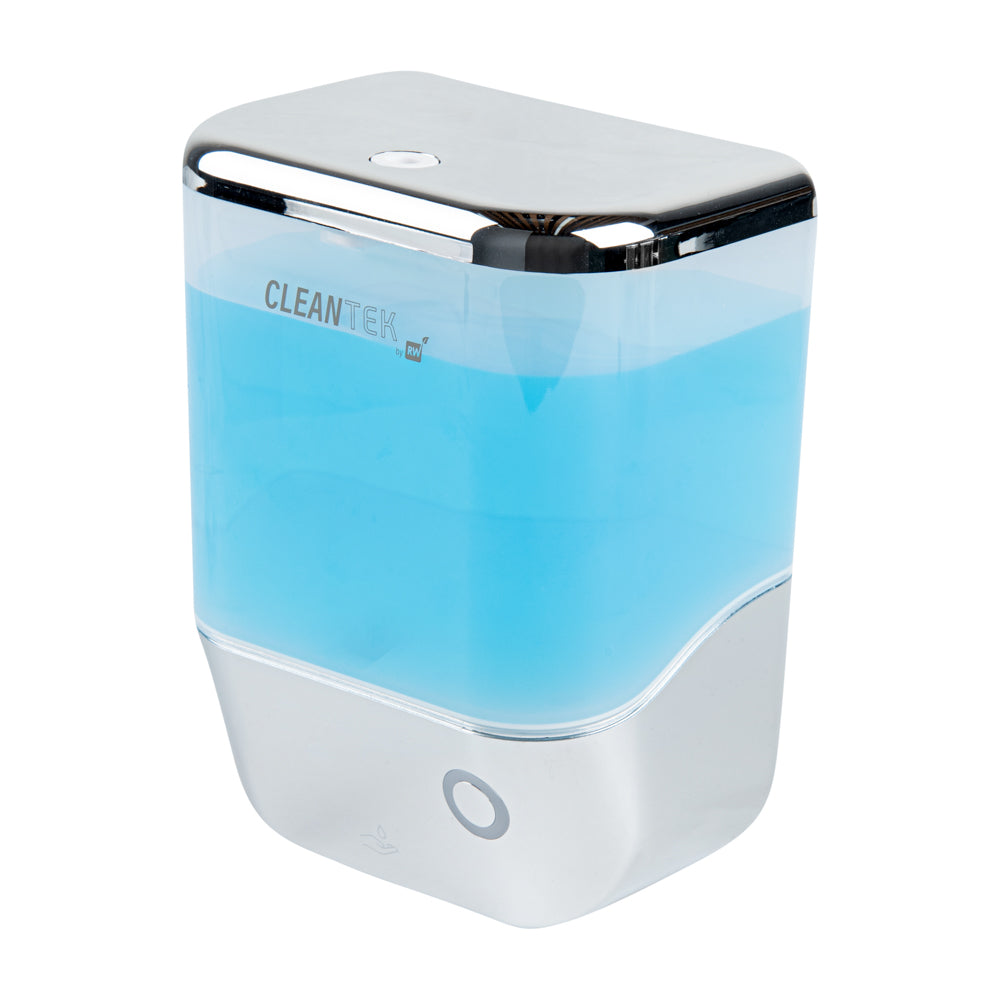 Clean Tek Professional 34 oz Silver Automatic Soap Dispenser - for Liquid Soap - 1 count box