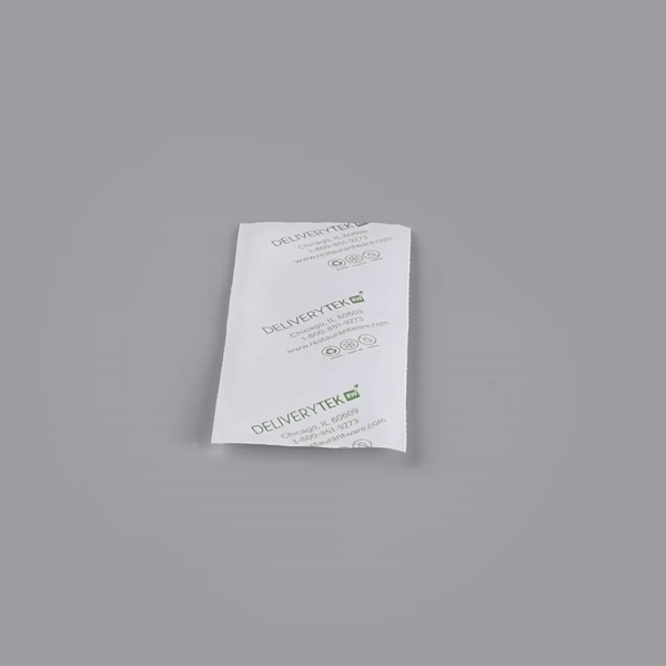 Delivery Tek Plastic Shipping Ice Pack - 5 3/4" x 2 1/2" - 100 count box