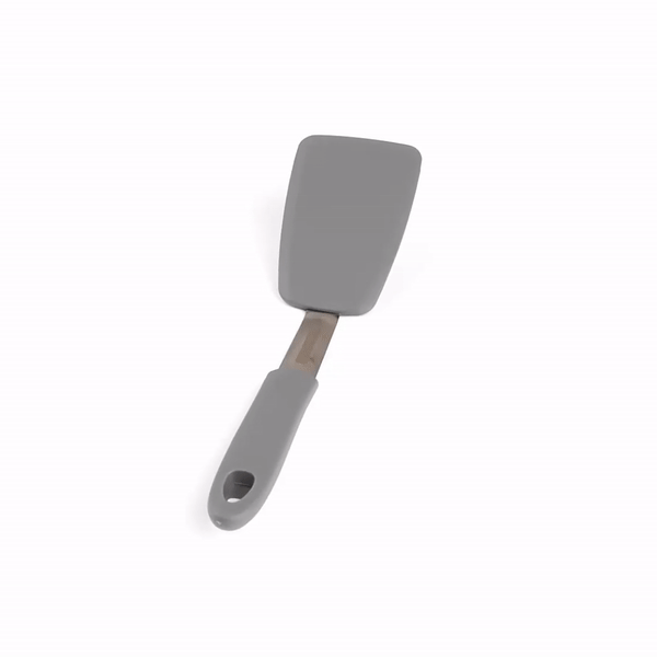 Comfy Grip Gray Silicone Solid Turner - 12" - 1 count box