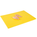 Chef 101 Yellow Plastic Cutting Board - 24" x 18" - 1 count box