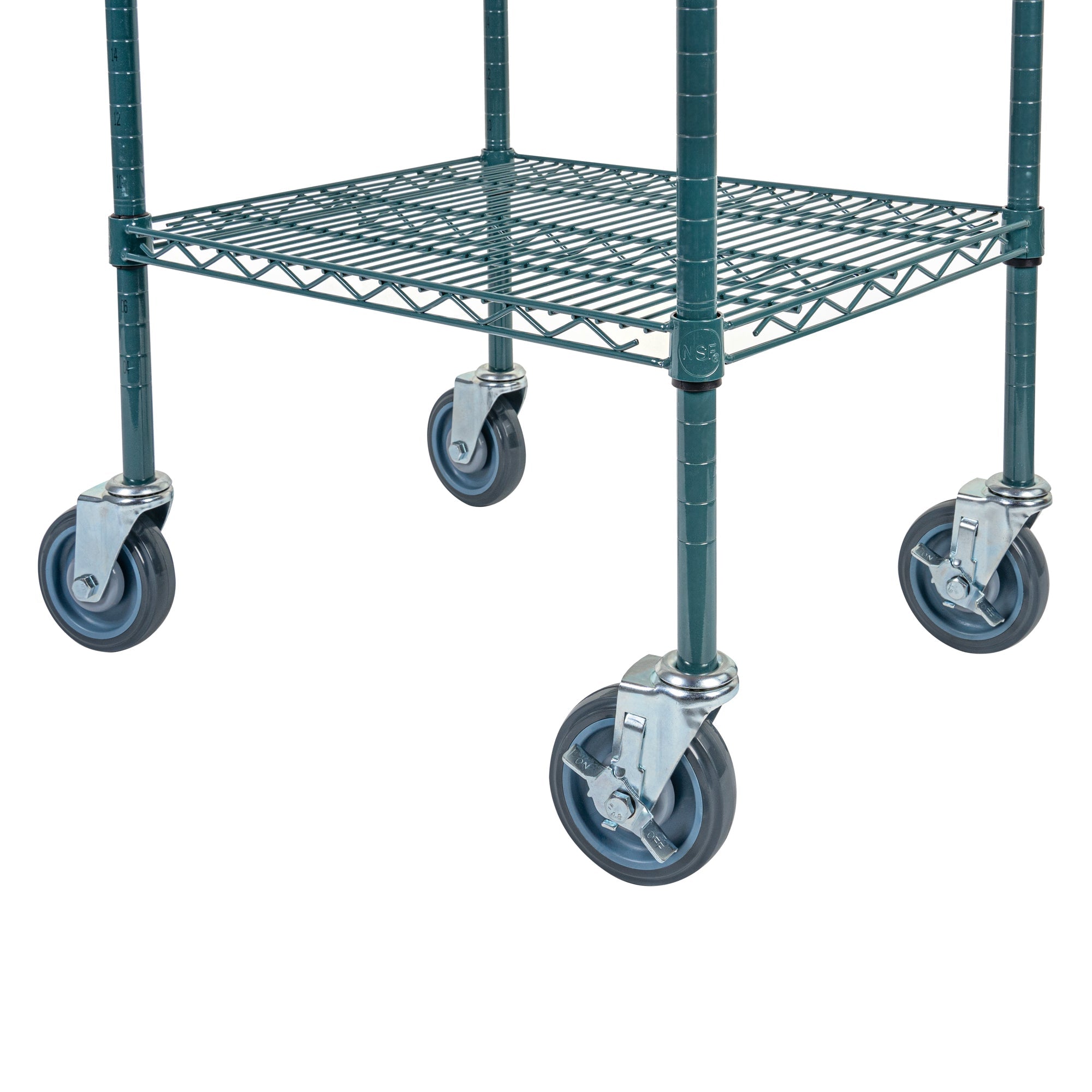 Chef 101 Shelf Kit Stem Caster - 5" - 4 count box