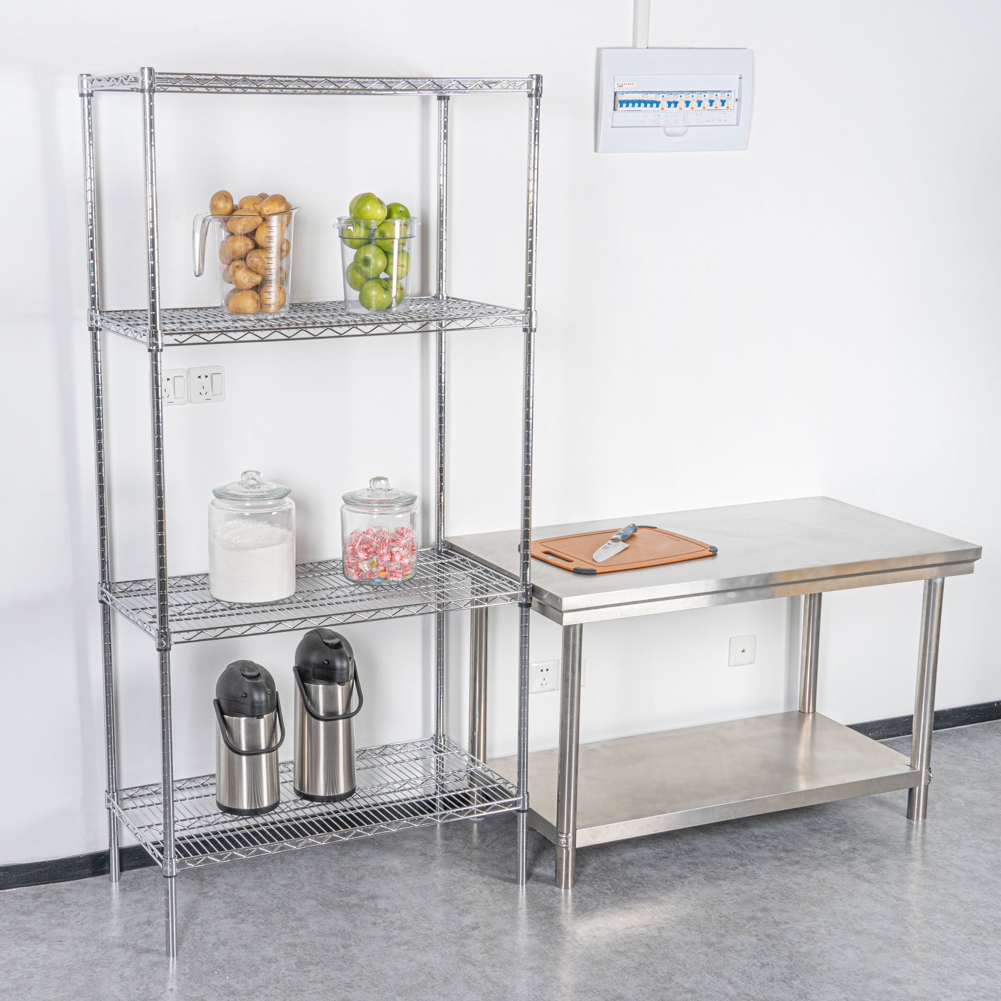 Chef 101 NSF Chrome Shelf- 18" x 36" - 4 count box