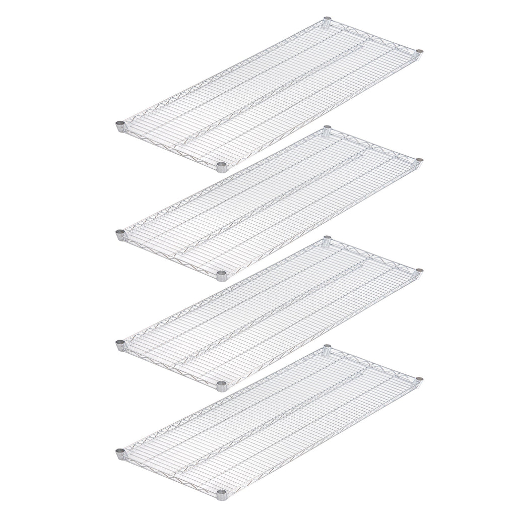 Chef 101 NSF Chrome Shelf - 18" x 48" - 4 count box