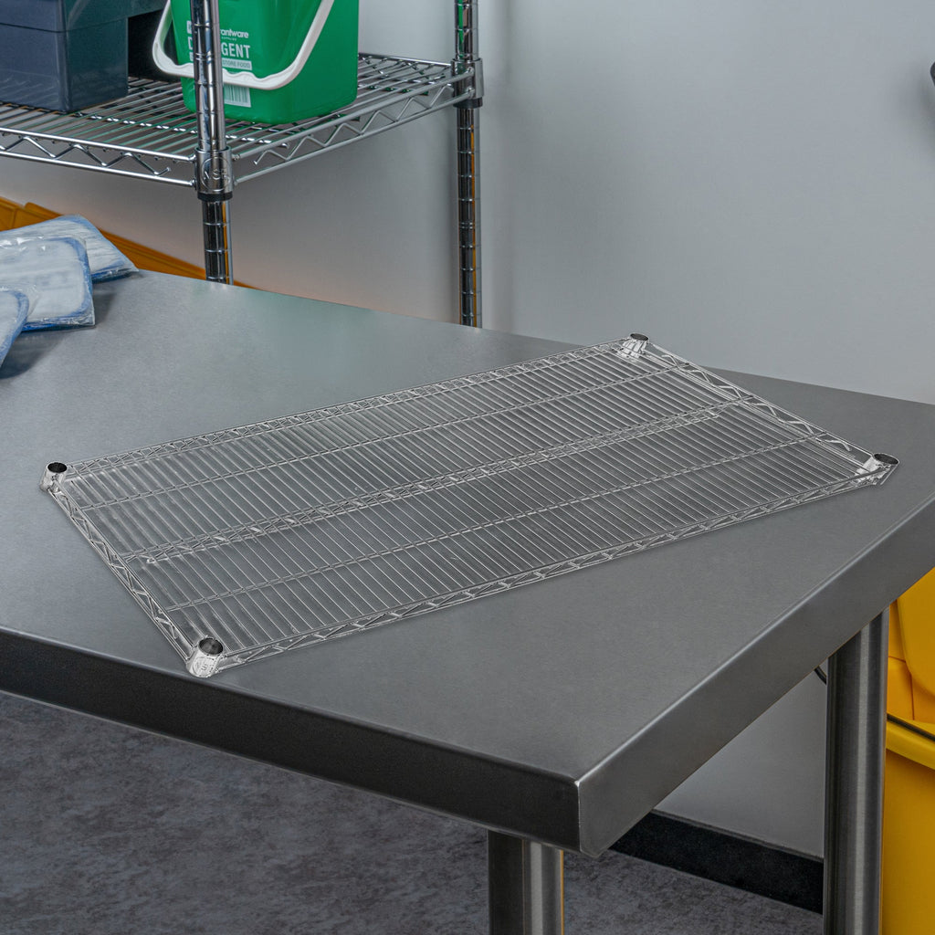 Chef 101 NSF Chrome Shelf - 18" x 48" - 4 count box