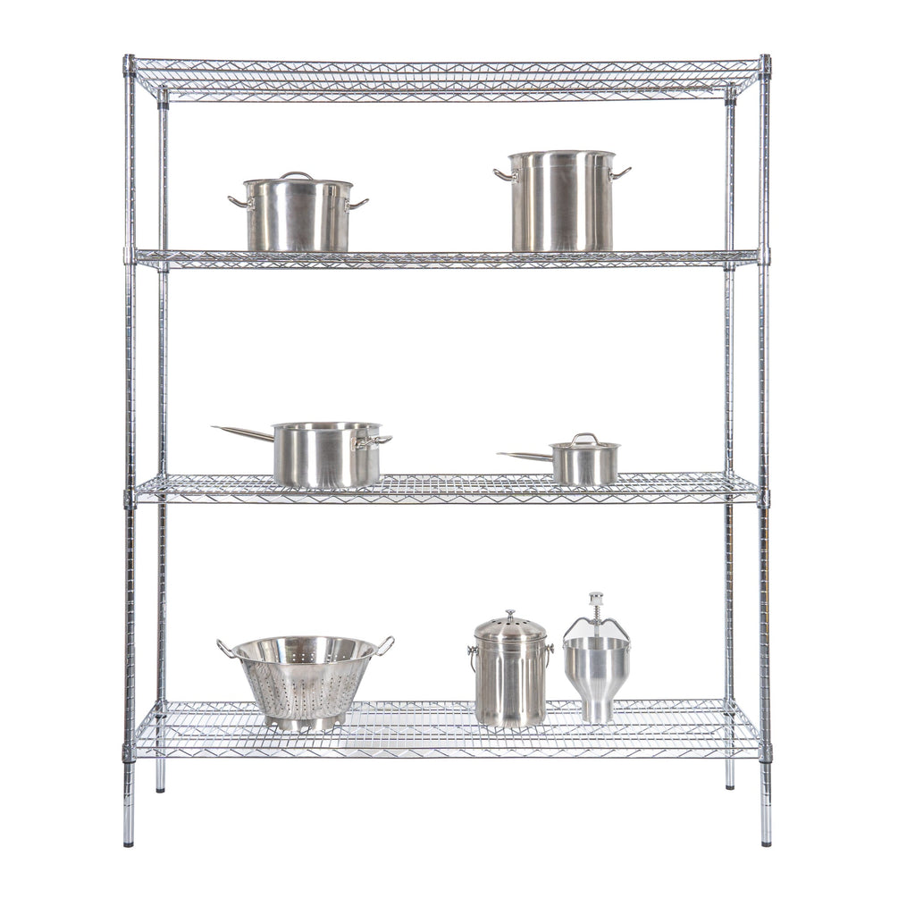 Chef 101 NSF Chrome Shelf - 18" x 60" - 4 count box