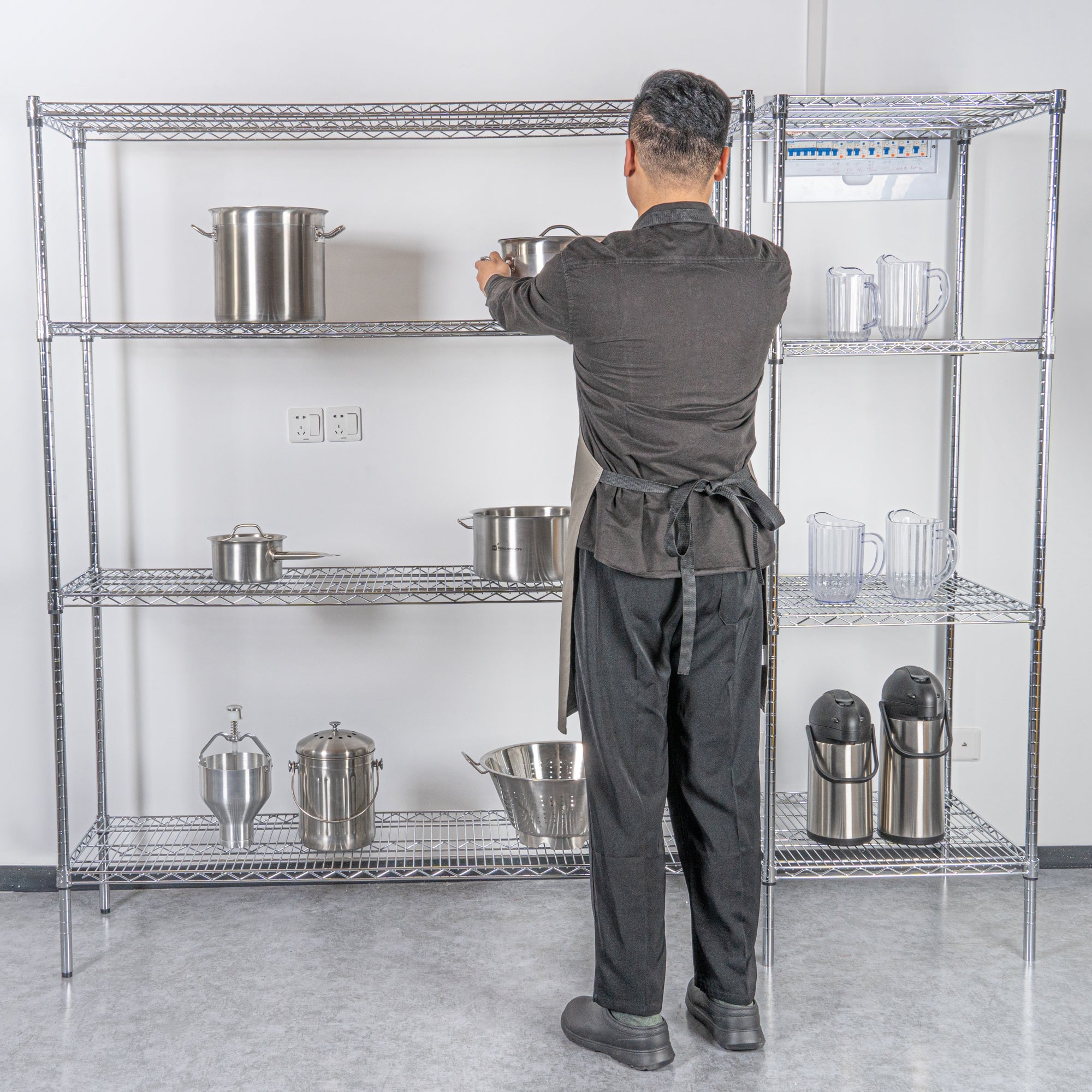 Chef 101 NSF Chrome Shelf - 18" x 60" - 4 count box