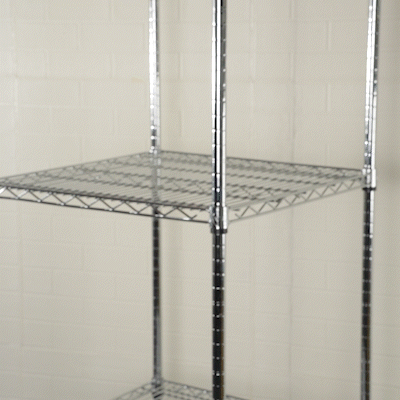 Chef 101 NSF Chrome Shelf - 24" x 24" - 4 count box