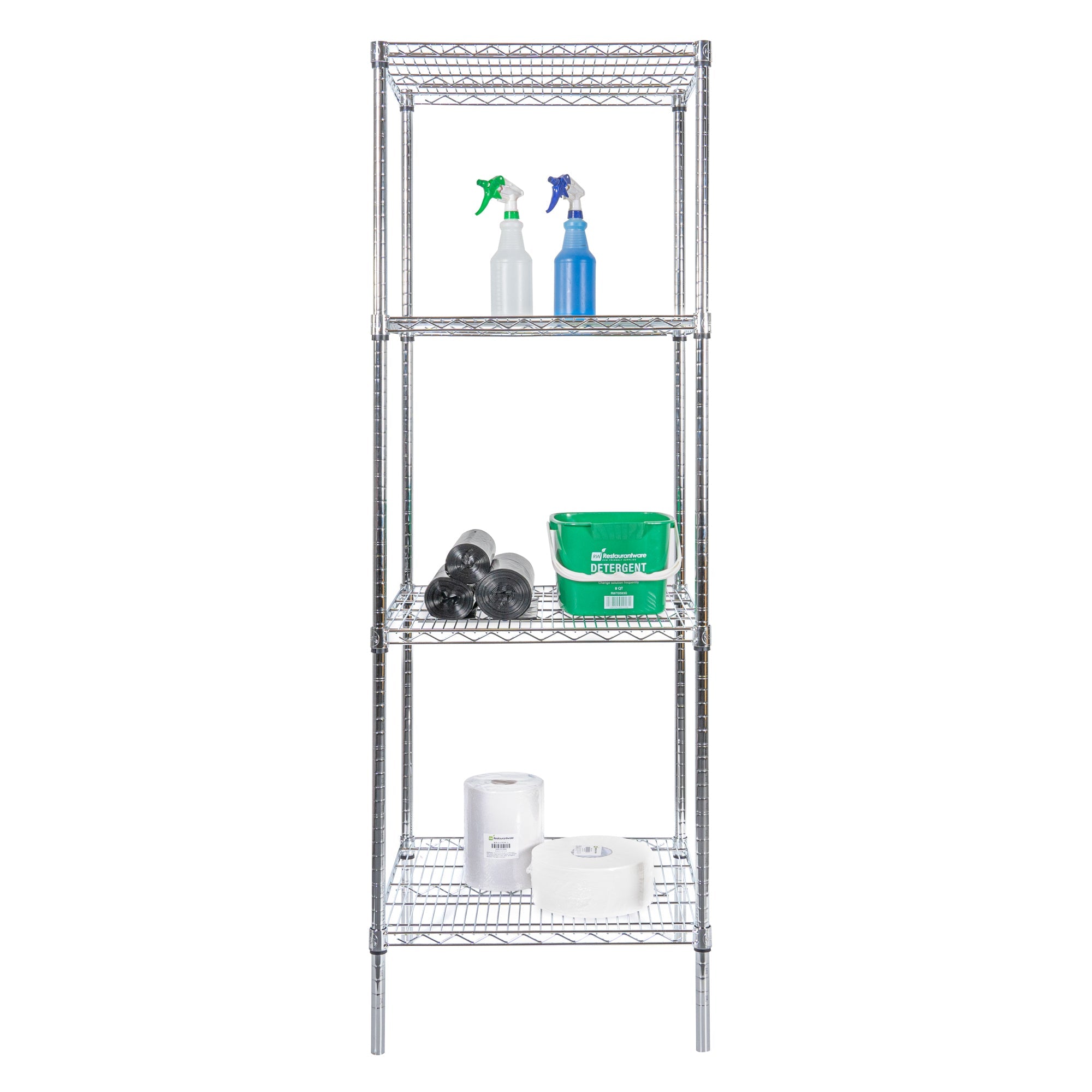 Chef 101 NSF Chrome Shelf - 24" x 24" - 4 count box