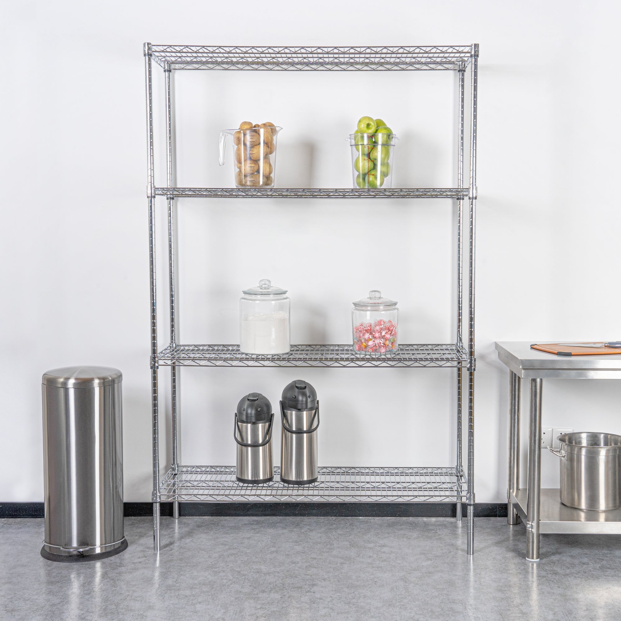 Chef 101 NSF Chrome Shelf - 24" x 48" - 4 count box