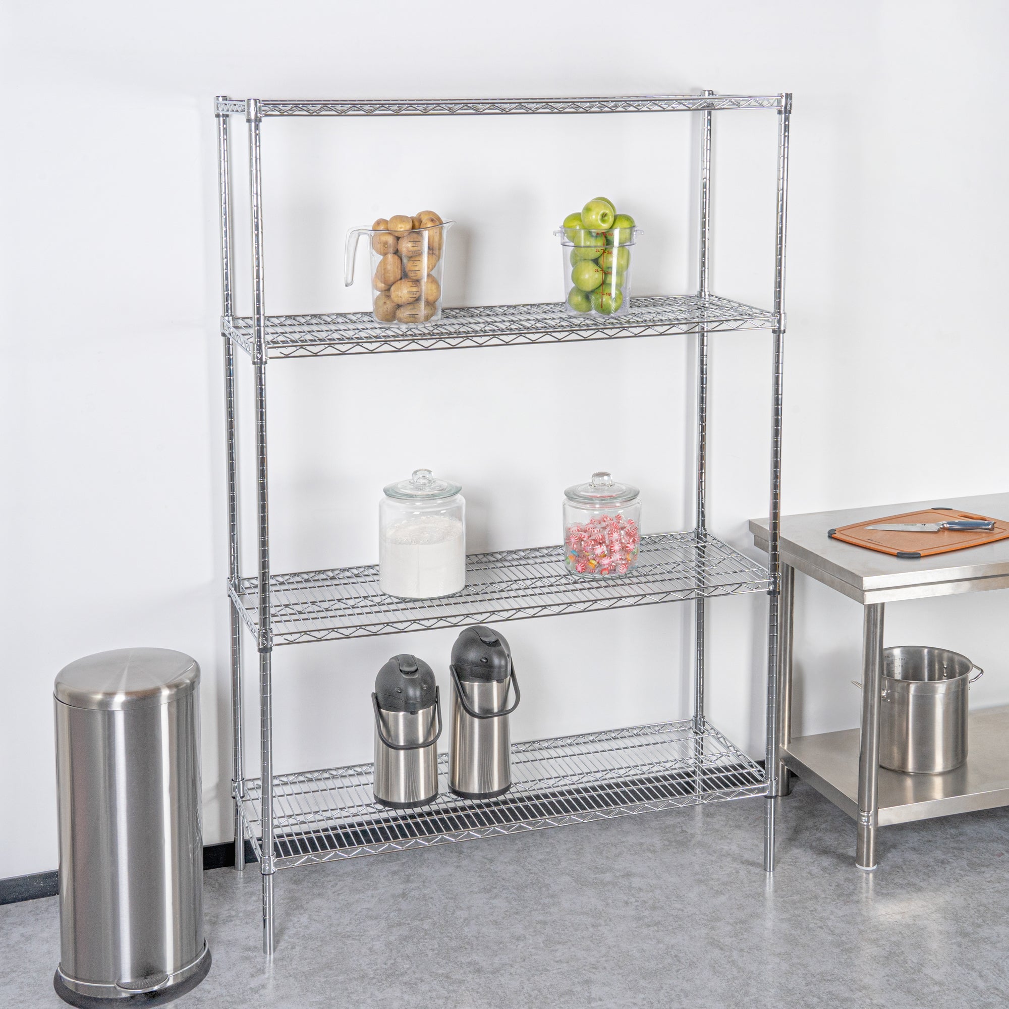 Chef 101 NSF Chrome Shelf - 24" x 48" - 4 count box