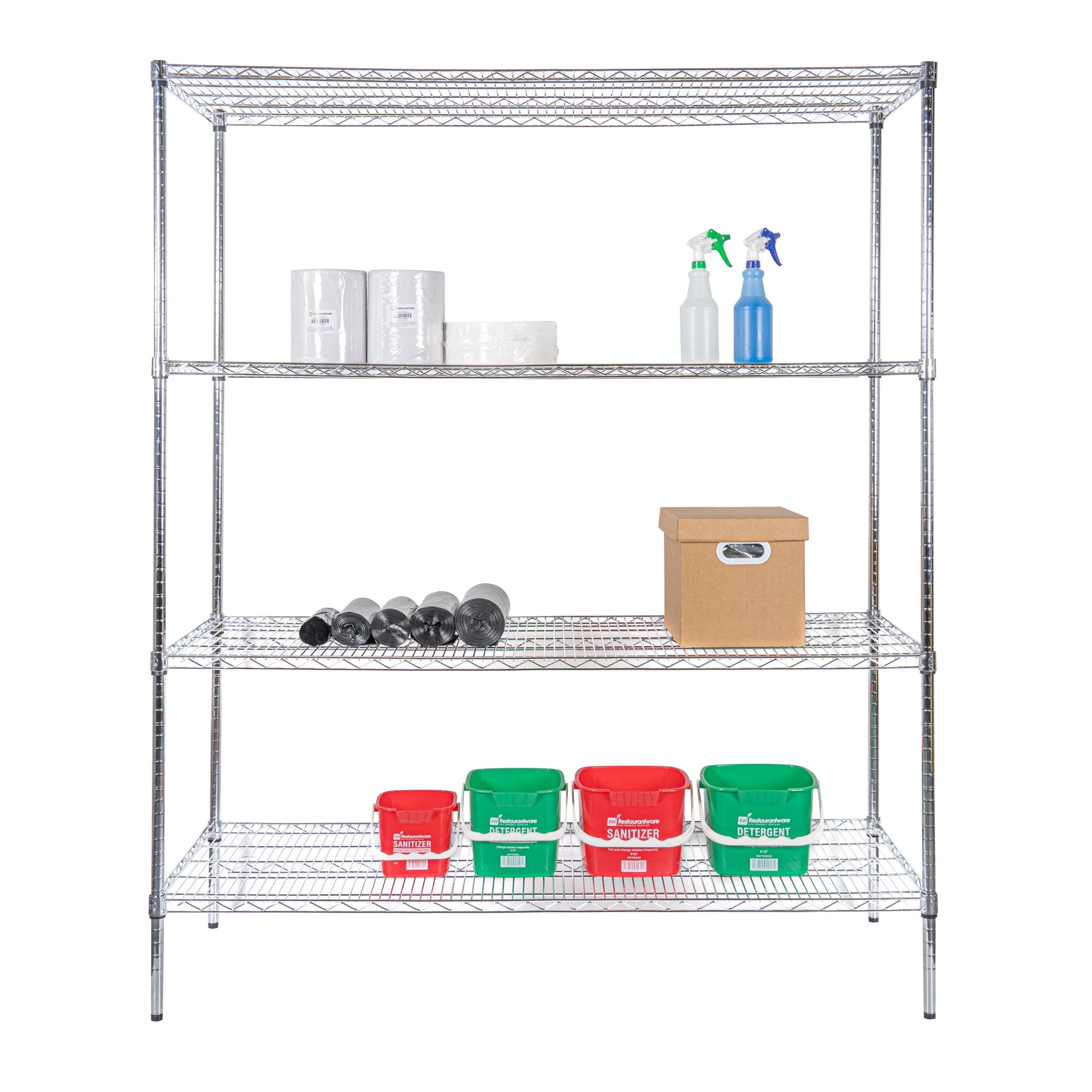 Chef 101 NSF Chrome Shelf - 24" x 60" - 4 count box