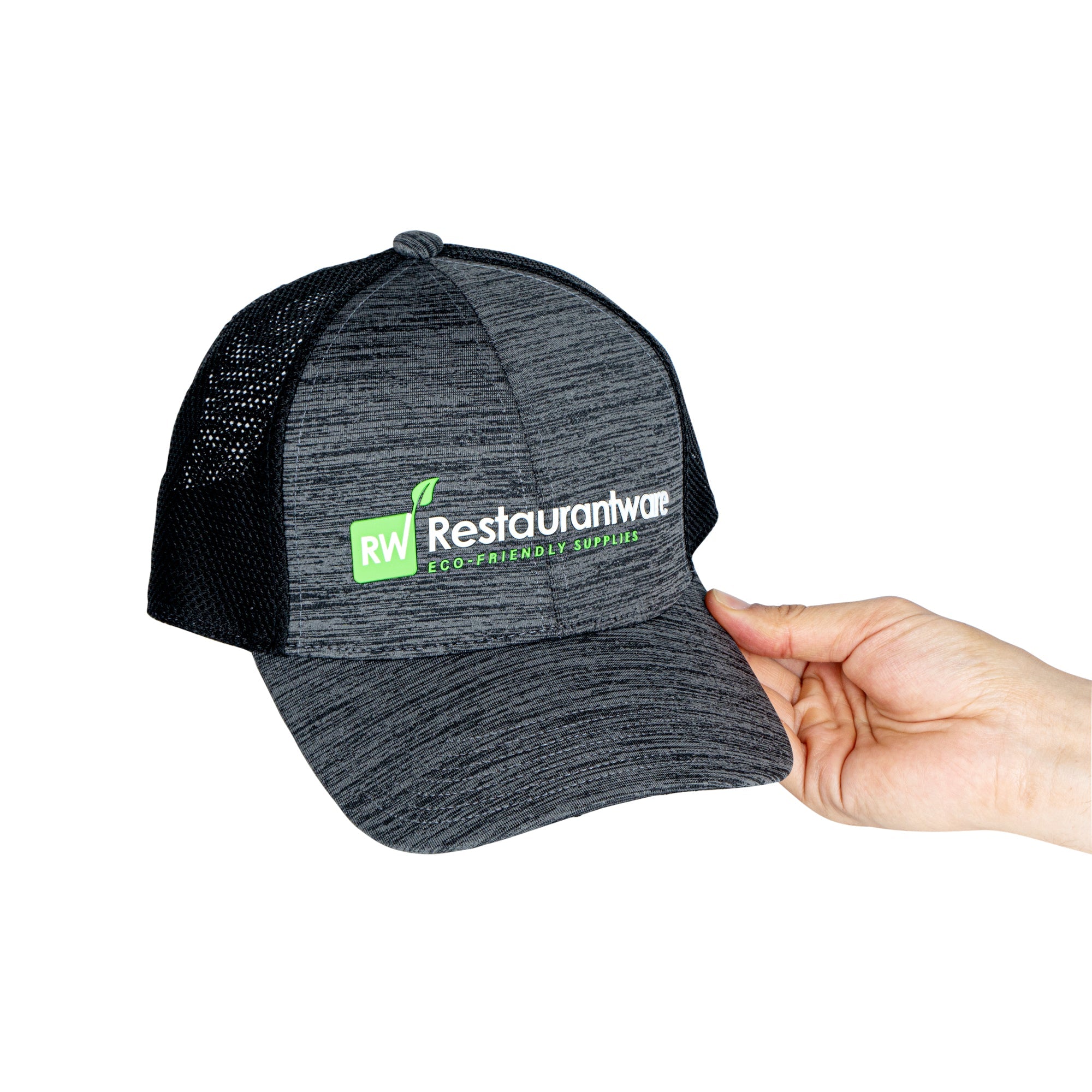 RW Threads Black Trucker Snapback Hat - 1 count box