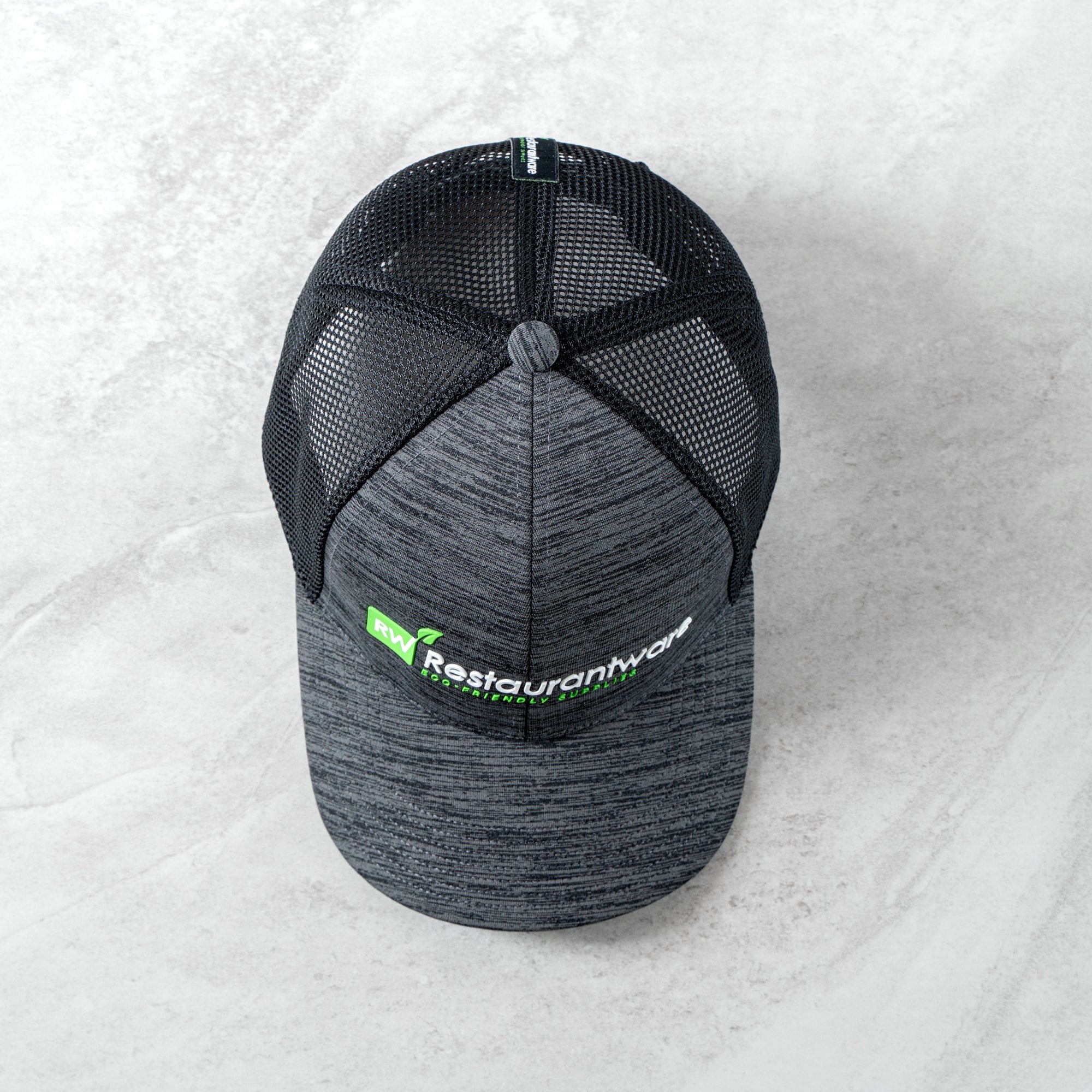 RW Threads Black Trucker Snapback Hat - 1 count box